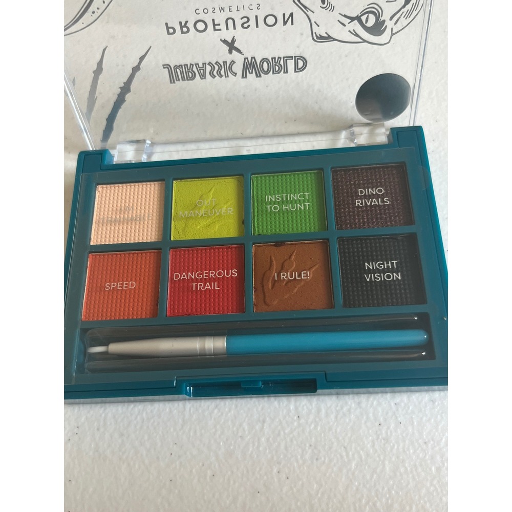 Profusion Jurassic World Land Sea‎ Air Eyeshadow Palette Water Activated